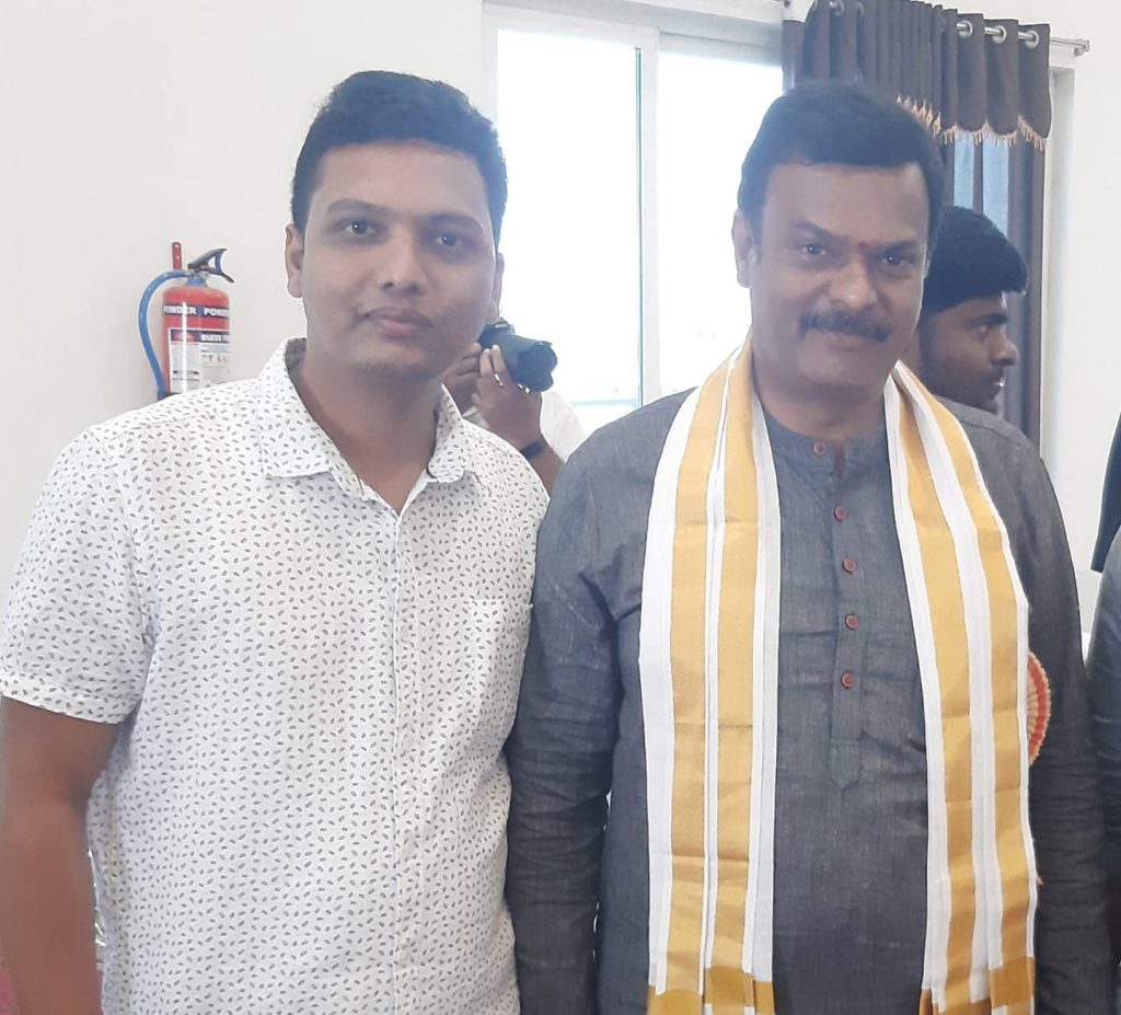 tpac founder mohan meets AP BJP party president madhav
